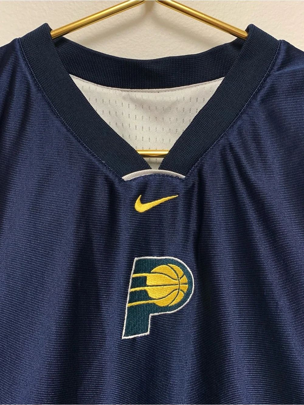 Vintage Nike Indiana Pacers Basketball Jersey Reversible Youth XL Embroidered